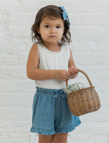 Callie Chambray Shorts
