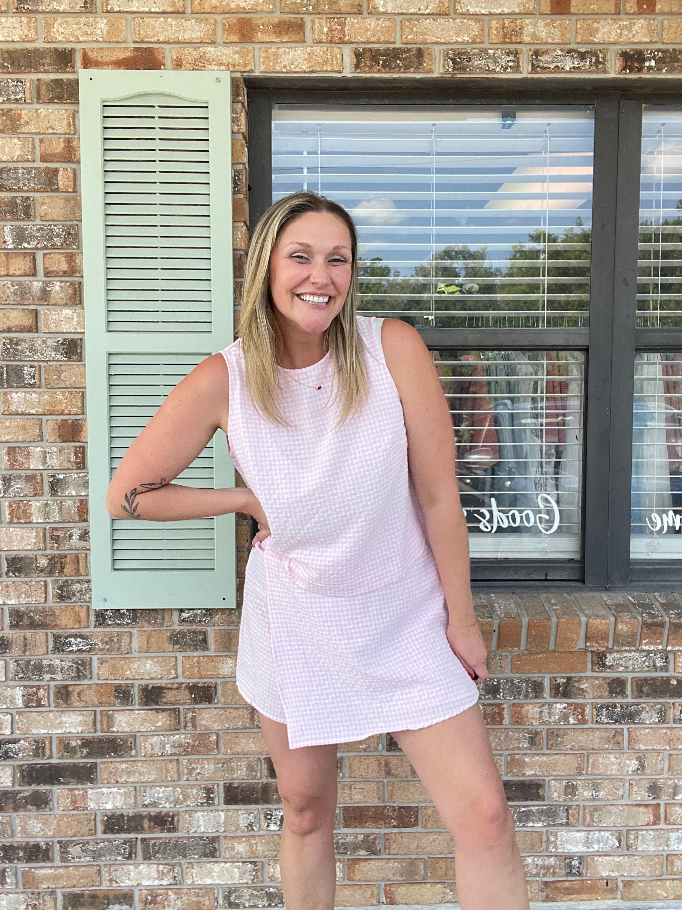 Pretty In Pink Skort