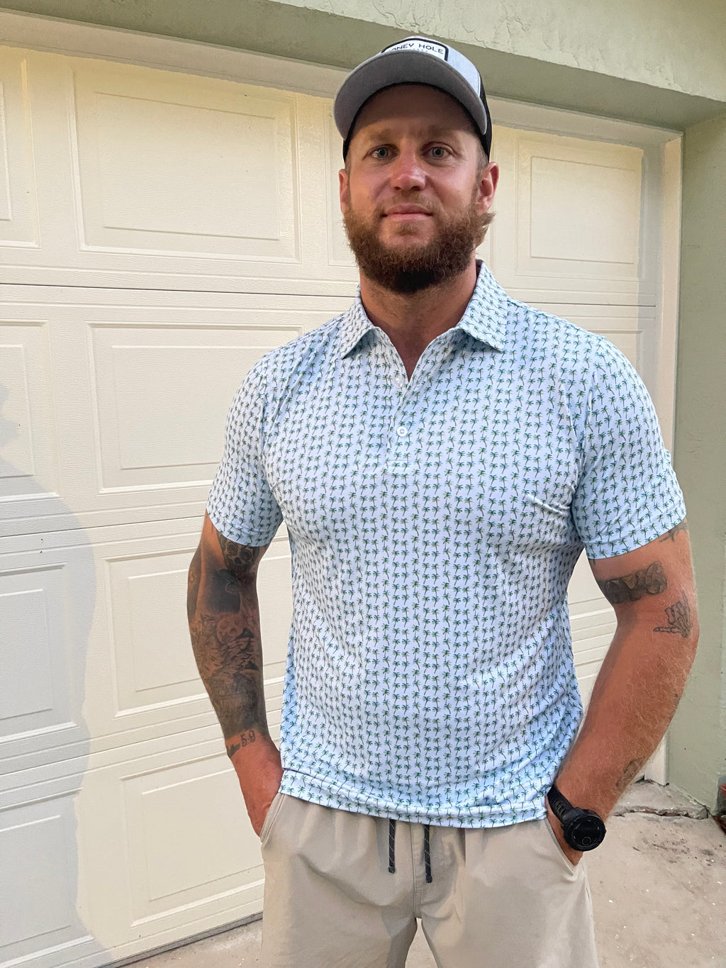 Tee Time Palm Polo