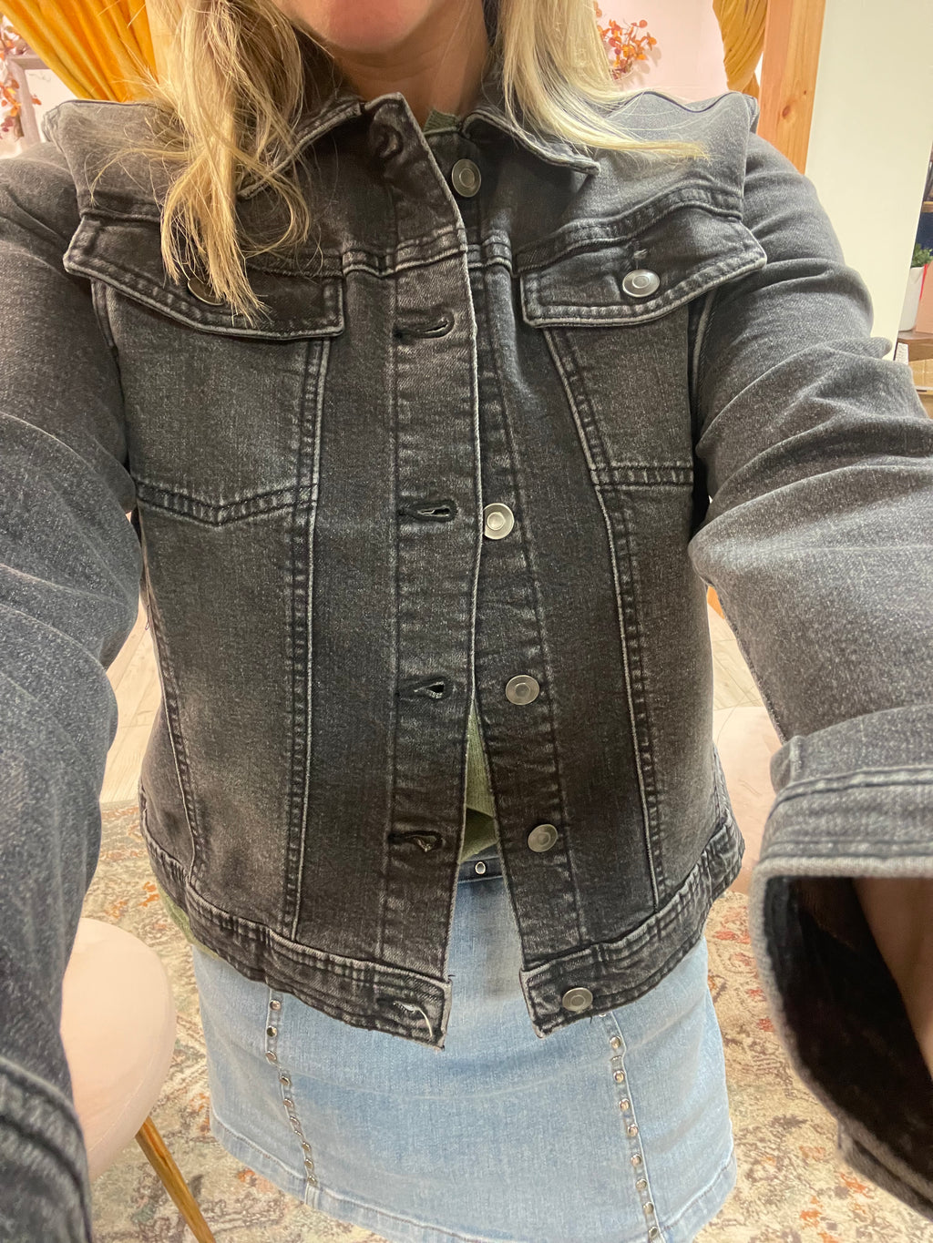 Black Beauty Denim Jacket