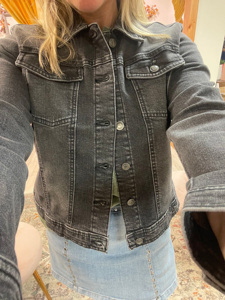 Black Beauty Denim Jacket