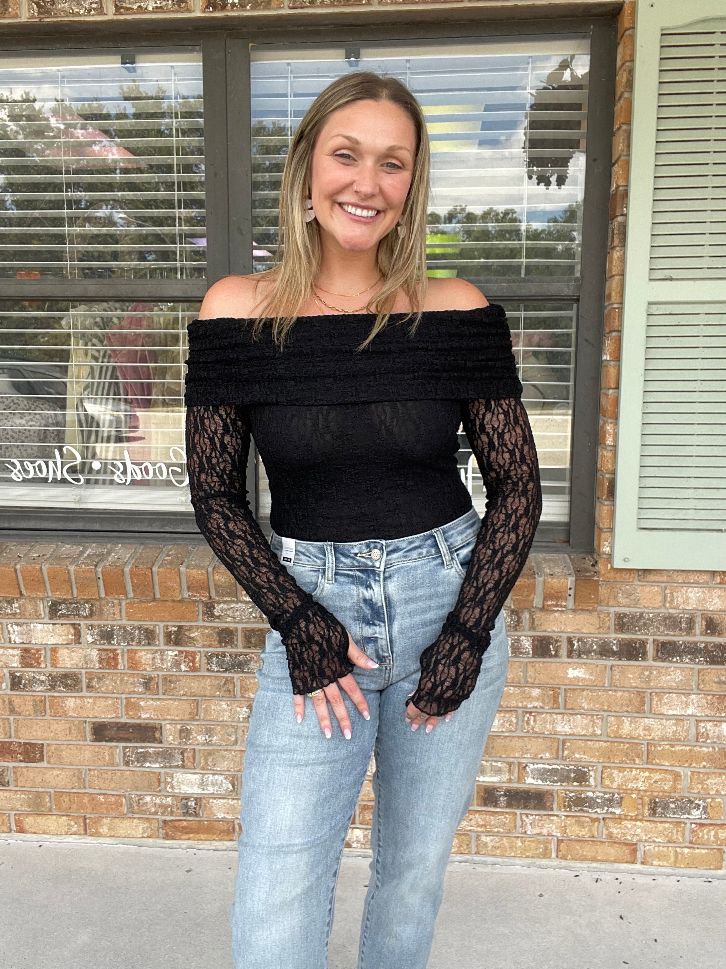October Nights Lace Bodysuit