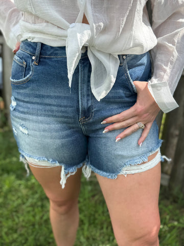 Bailey’s Distressed Shorts