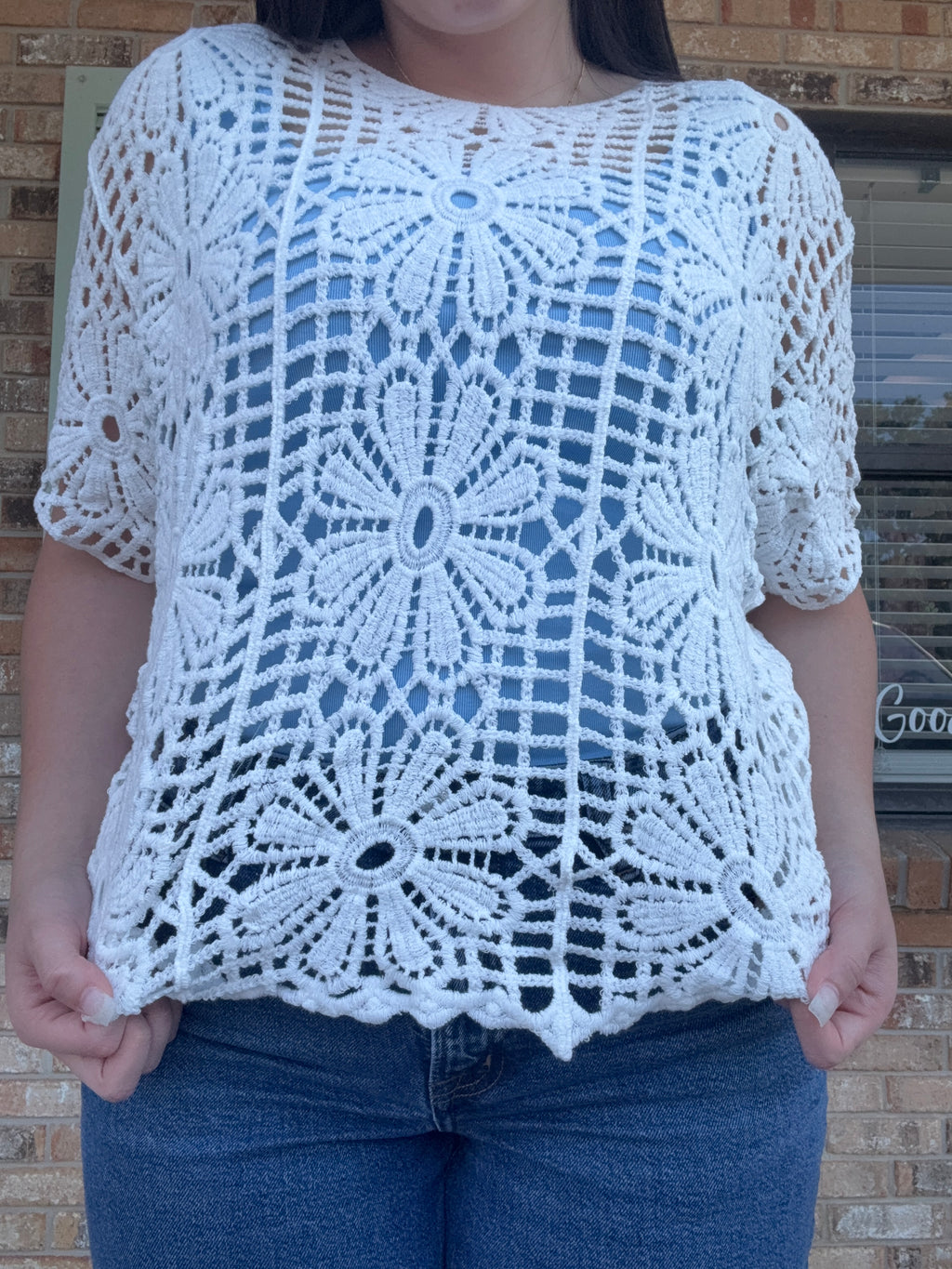 Coconut Coast Crochet Top