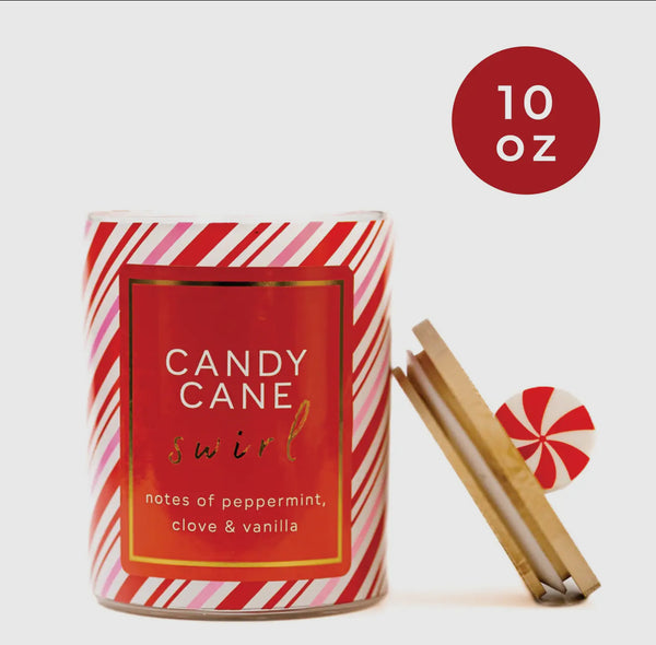 Candy Cane Candle