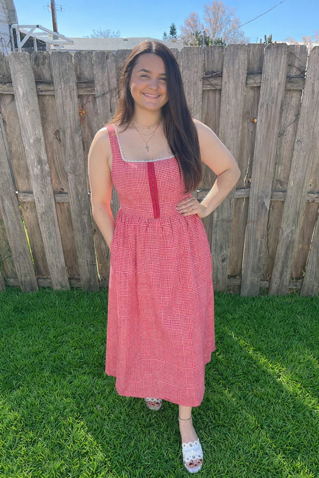 Cathy Corset Midi Dress