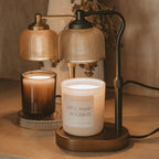 Brown Candle Lamp Warmer