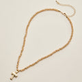 Cross Beaded Necklace