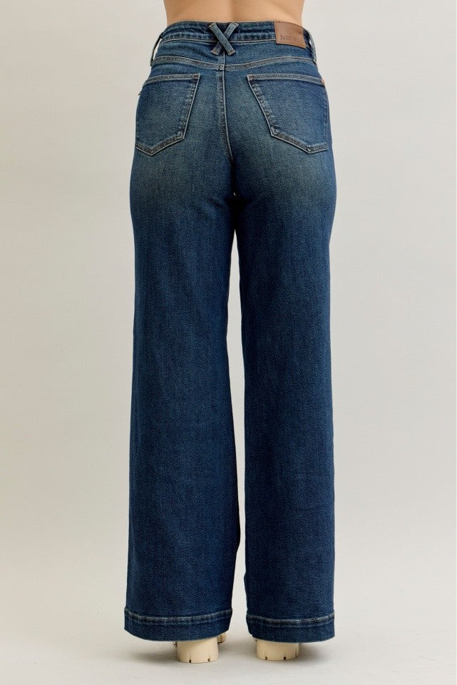 Callie Retro Wide Jeans