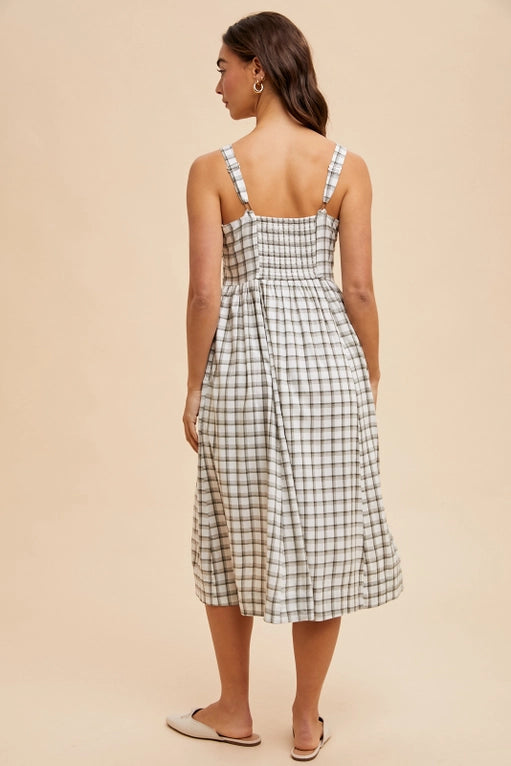 Checkered Charm Dress
