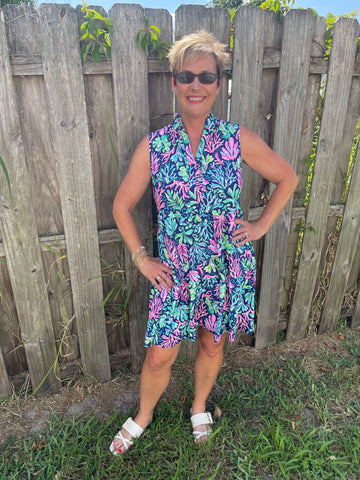 Coral Dress