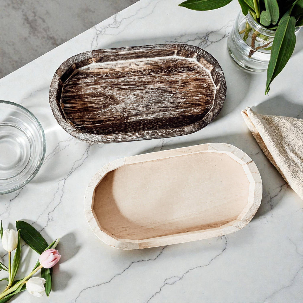Natural Oval Trinket Tray