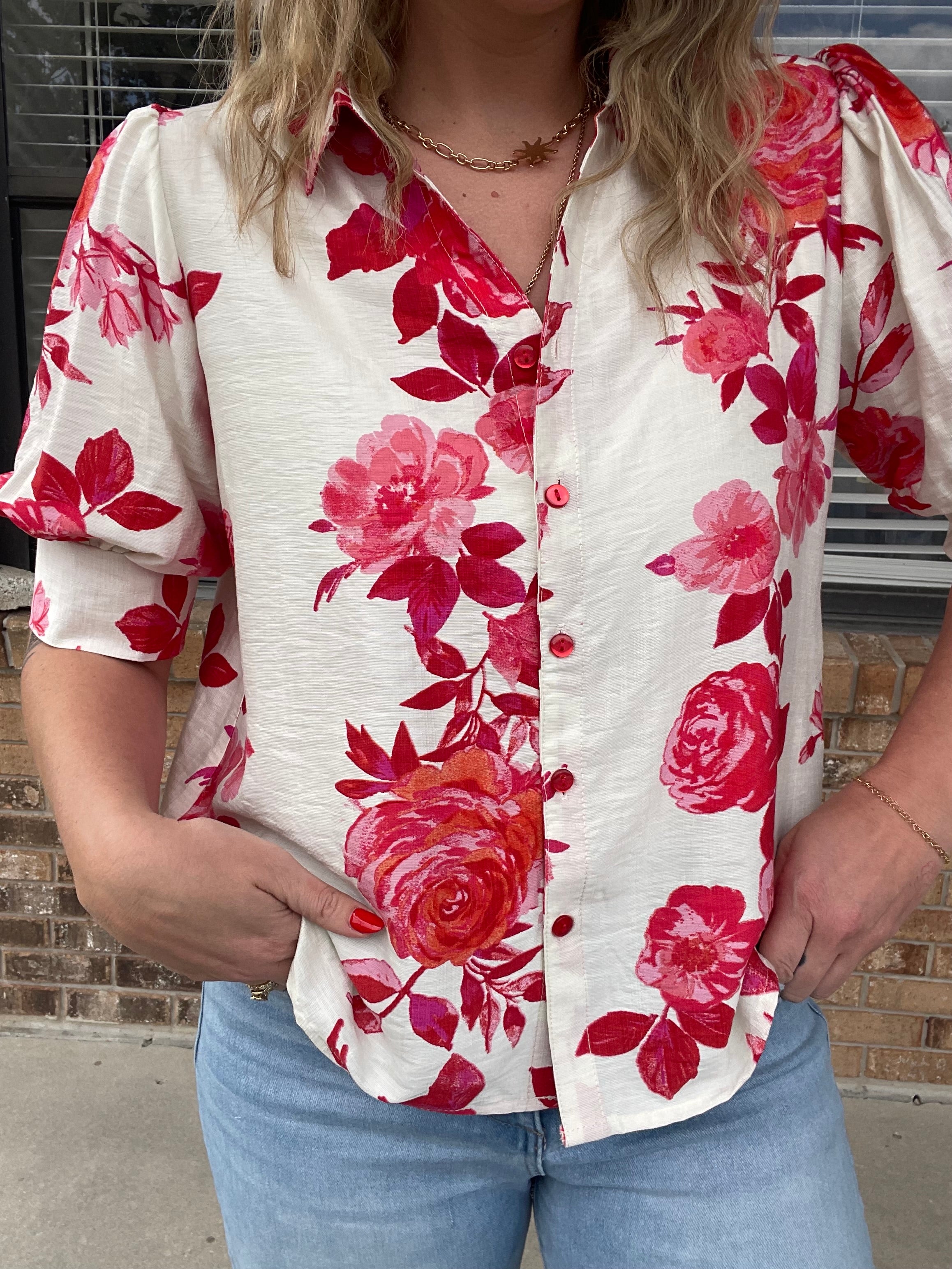 Rose Garden Blouse