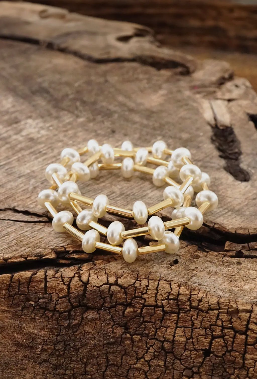 Floating Pearl Bracelet