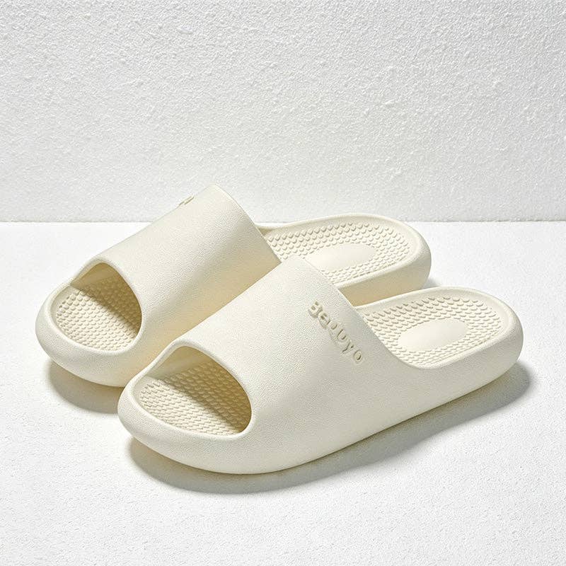 Cushioned Open Toe Slide Slippers