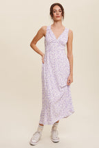 Ditsy Maxi Dress