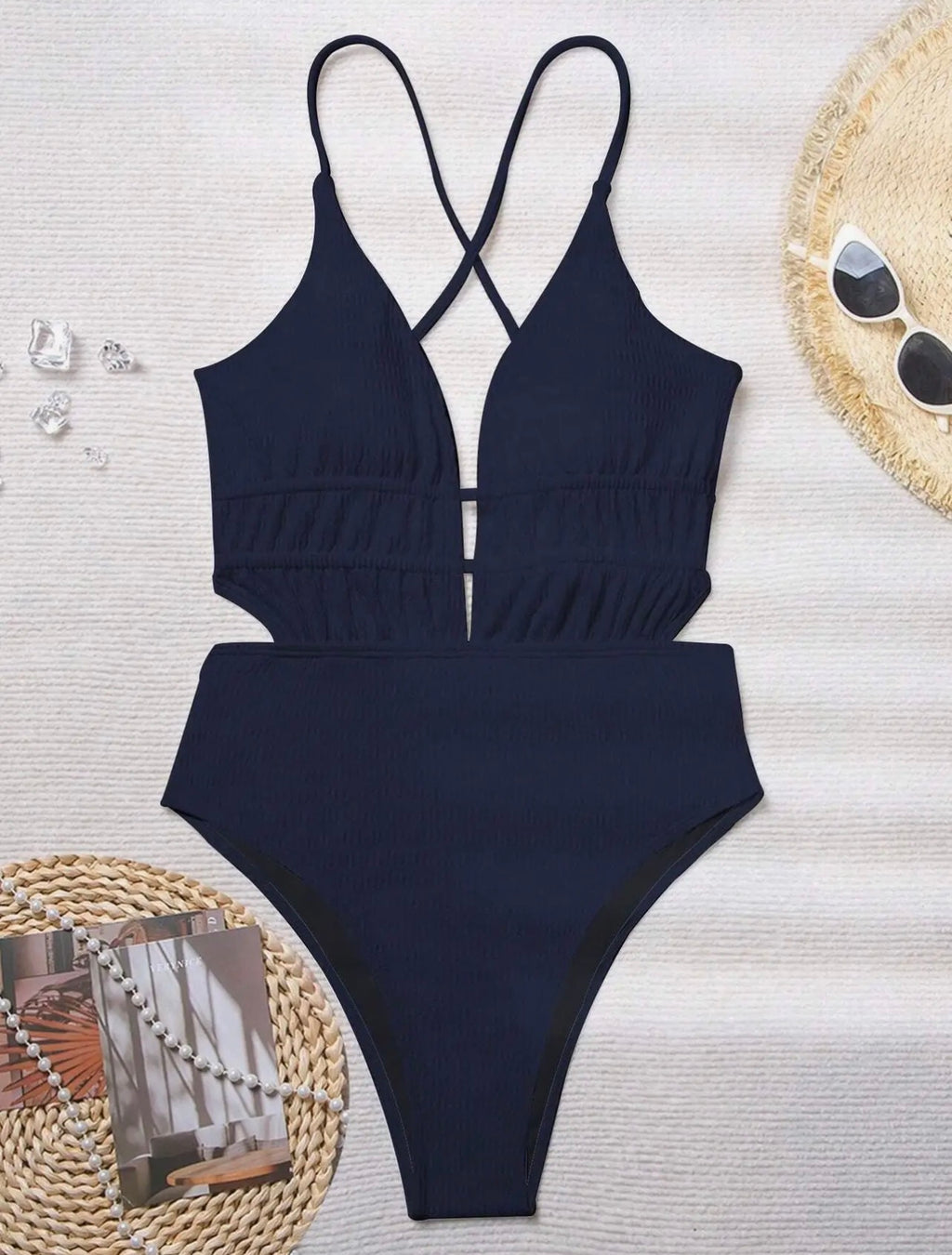 Navy Oasis One Piece