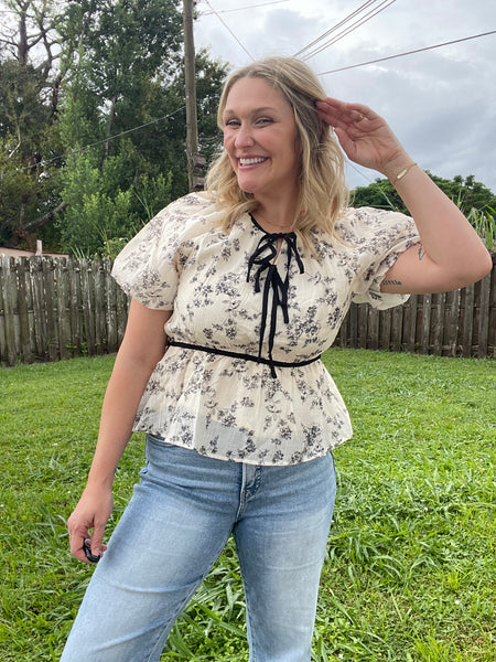 Betzy Bow Blouse