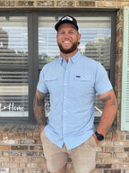 Southern Sky Pearl Snap Shirt