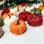 Green Mini Pumpkin Decorations
