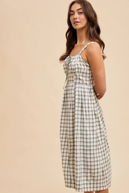 Checkered Charm Dress