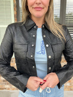 Wild Card Cropped Jacket
