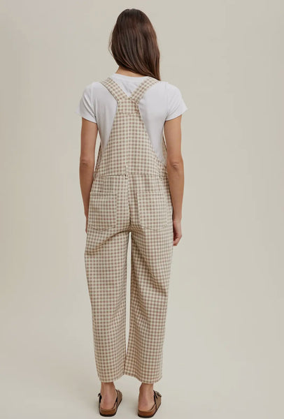 Gingham Girly Overalls