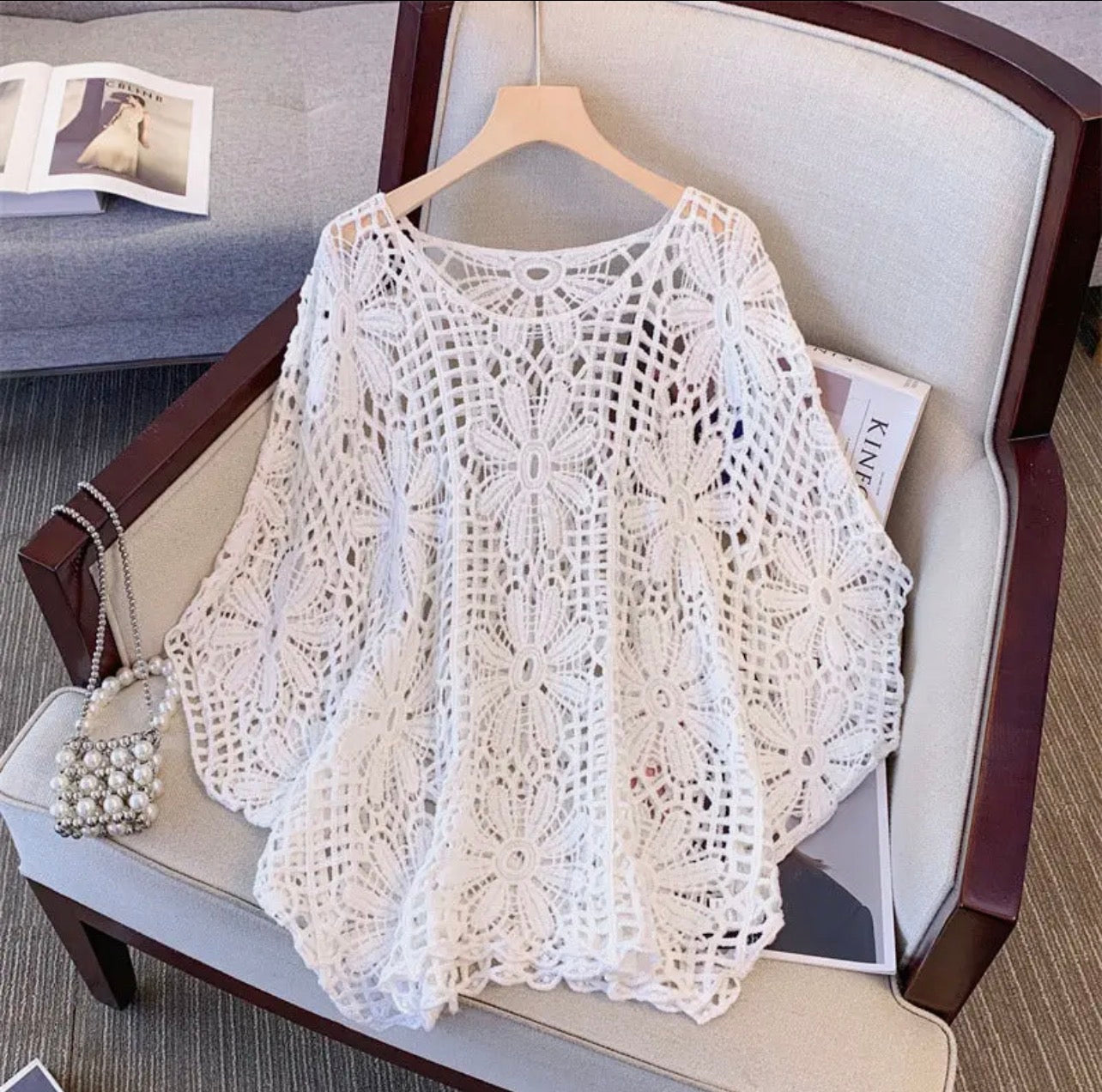 Coconut Coast Crochet Top