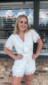 White Lotus Romper