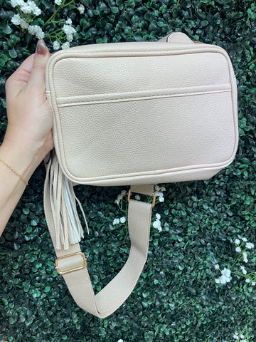 Cream Crossbody