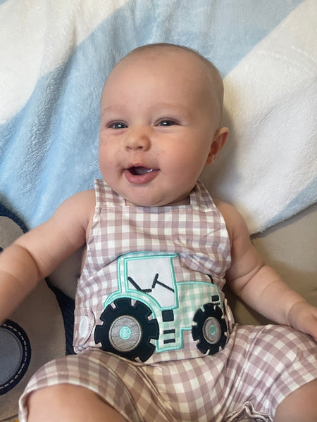 Cutest Tractor Romper