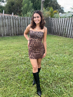 Savage Spice Mini Dress