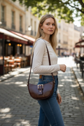 Buckle Shoulder Purse