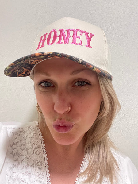 Honey Camo Pink Hat