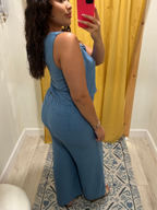Denim Blue Top