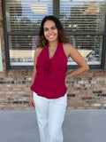 Cabernet Nights Lace Tank