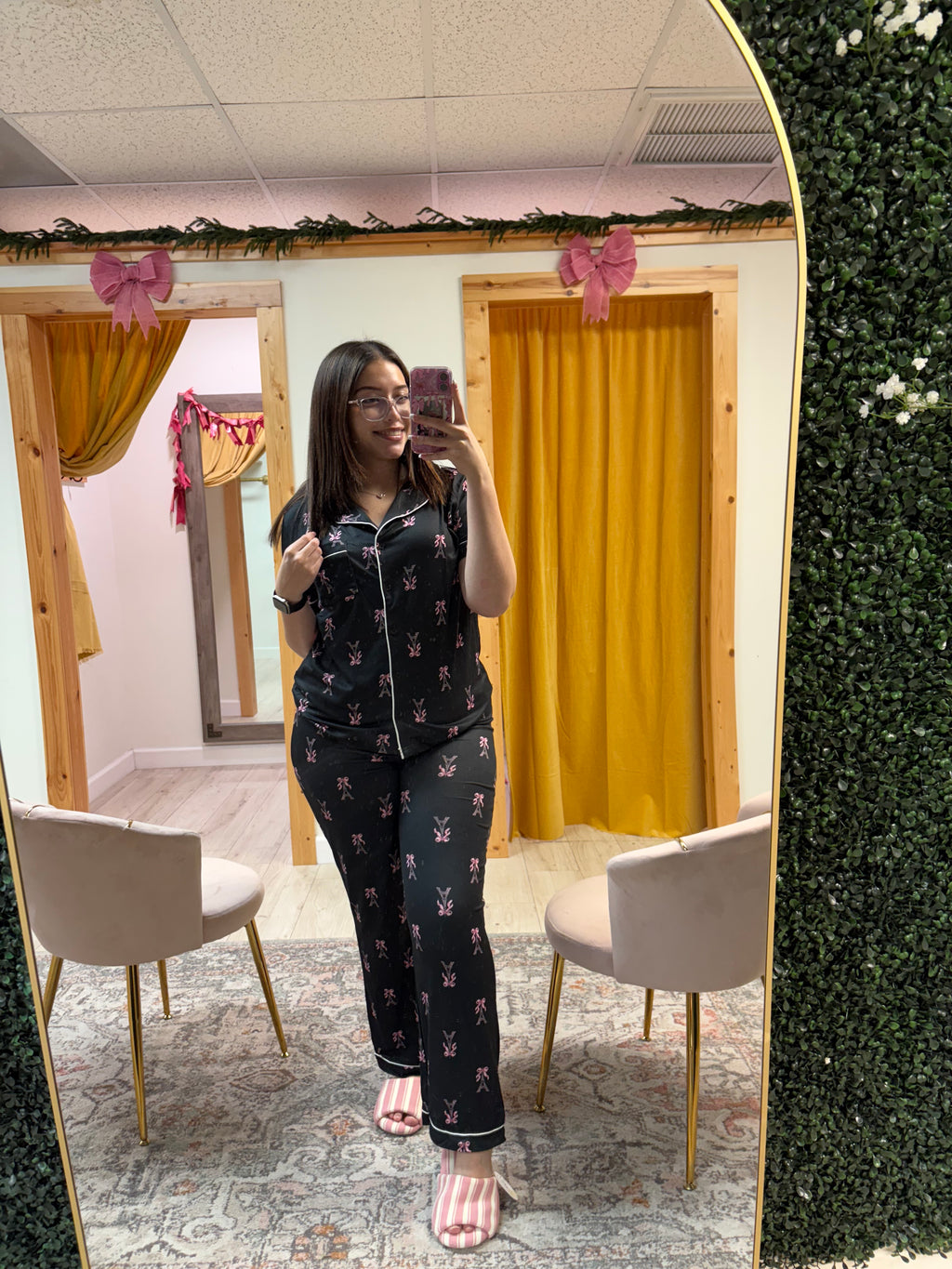 Just A Girl In Paris PJ Set