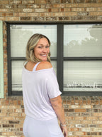 Petal Lilac Crop Top