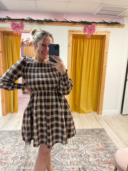 Brown Sugar Babe Dress