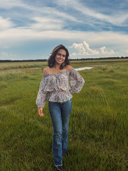 Zesty Ruffle Top