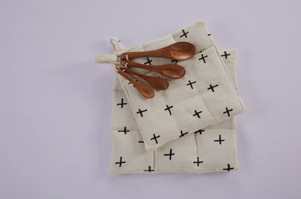 3 PC Baking Set White/Blk