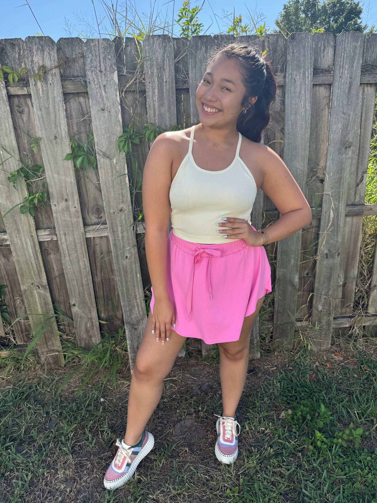 Bon Bon Pink Skort