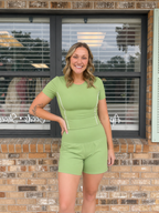 Electric Lime 2 Piece Set