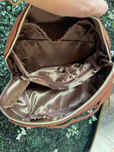 Baileys Brown Makeup Bag