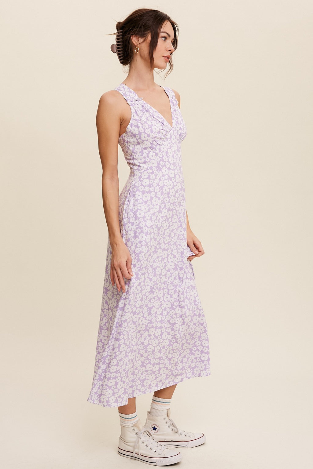 Ditsy Maxi Dress