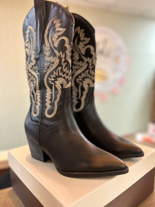 Coffee Cowgirl Boots