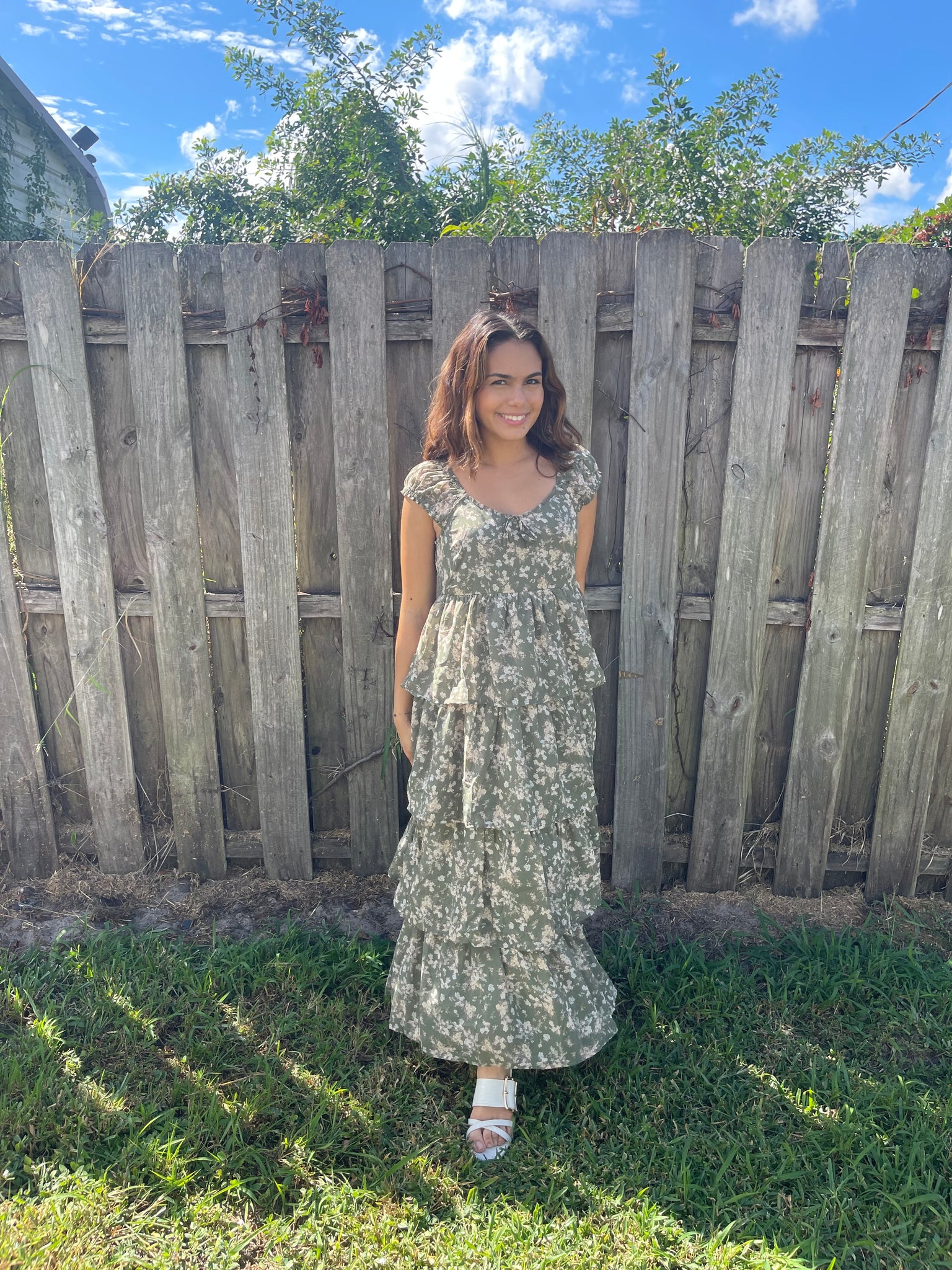 Miss Flora Midi Dress