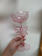 Bow & Bubbly Glass