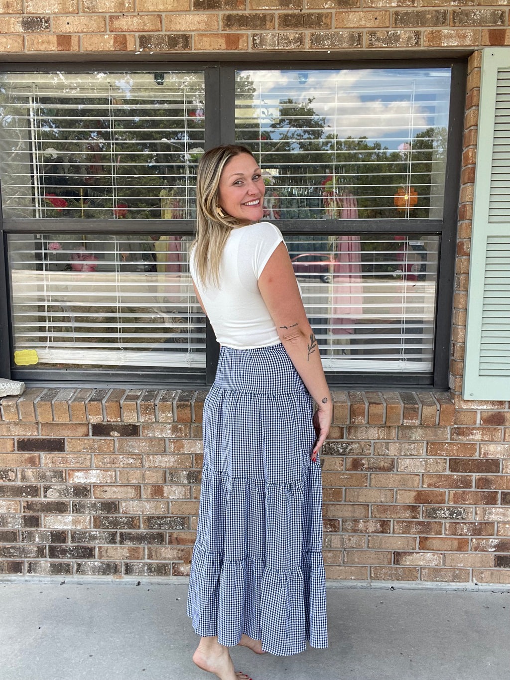 Gingham Girly Skirt