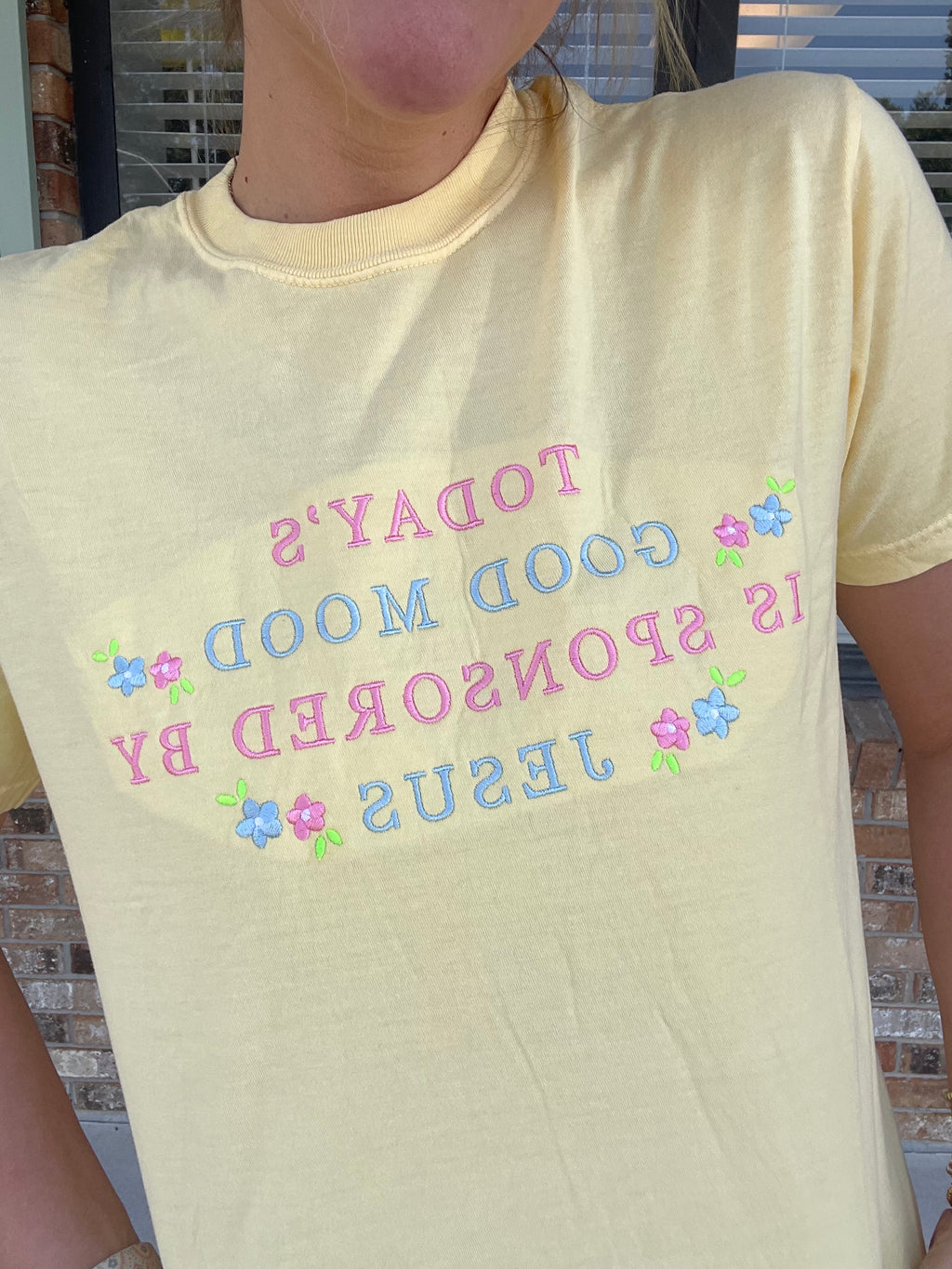 Sponsored By Jesus T-Shirt